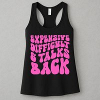 Expensive Difficult And Talks Back Retro Womens Tank Top