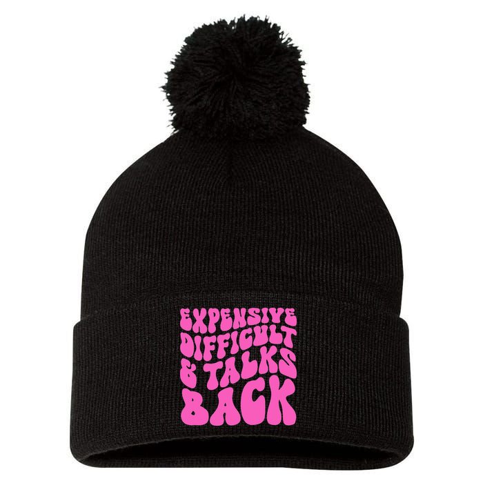 Expensive Difficult And Talks Back Retro Pom Pom 12in Knit Beanie