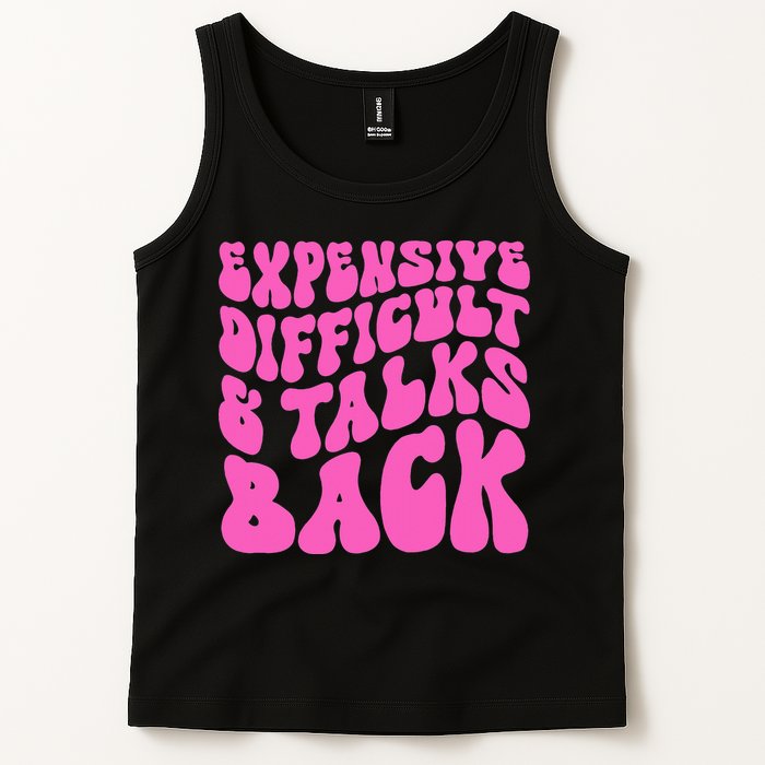Expensive Difficult And Talks Back Retro Tank Top