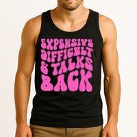 Expensive Difficult And Talks Back Retro Tank Top