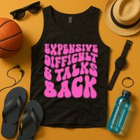 Expensive Difficult And Talks Back Retro Tank Top
