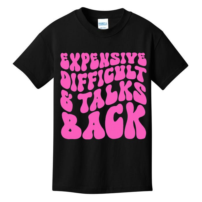 Expensive Difficult And Talks Back Retro Kids T-Shirt