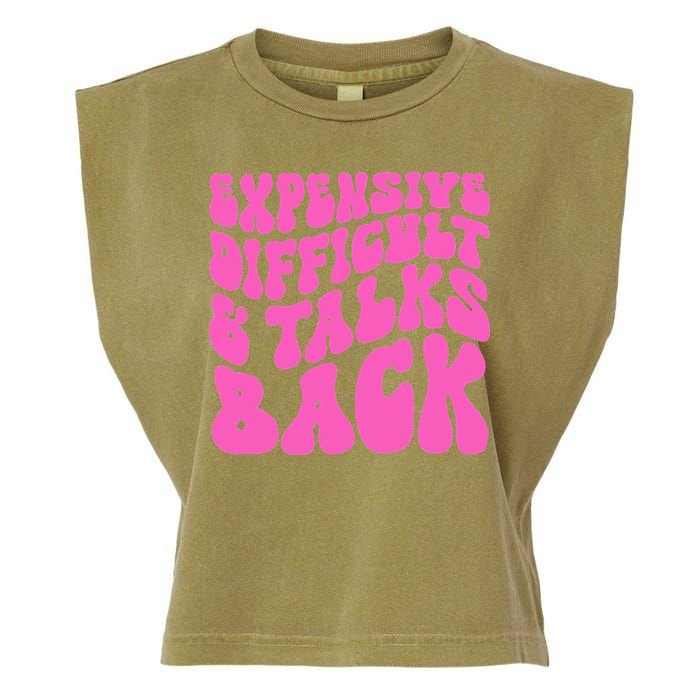 Expensive Difficult And Talks Back Retro Garment-Dyed Women's Muscle Tee