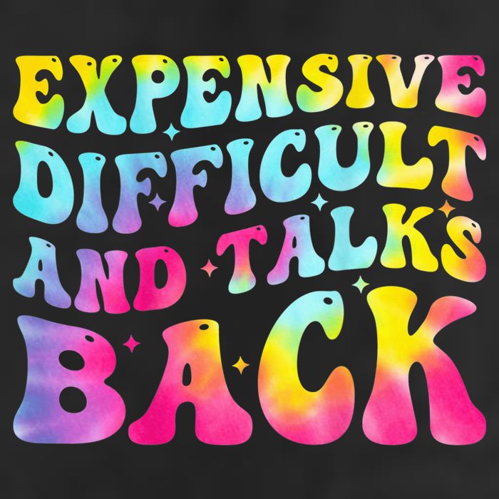 Expensive Difficult and Talks Back Groovy Mothers' Day Trucker Hat