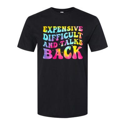 Expensive Difficult and Talks Back Groovy Mothers' Day Softstyle® CVC T-Shirt