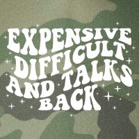 Expensive Difficult And Talks Groovy Legacy Tie Dye Trucker Hat