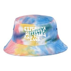 Expensive Difficult And Talks Groovy Tie Dye Newport Bucket Hat