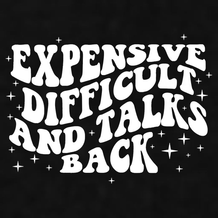 Expensive Difficult And Talks Groovy Ladies PosiCharge Tri-Blend Wicking Tank