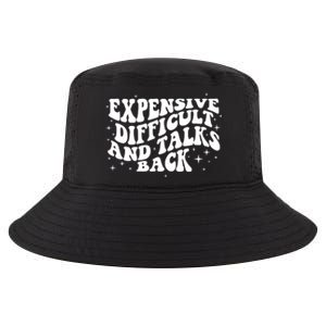 Expensive Difficult And Talks Groovy Cool Comfort Performance Bucket Hat