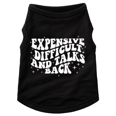 Expensive Difficult And Talks Groovy Doggie Tank