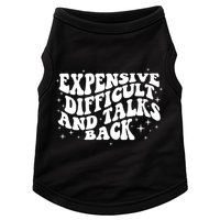 Expensive Difficult And Talks Groovy Doggie Tank