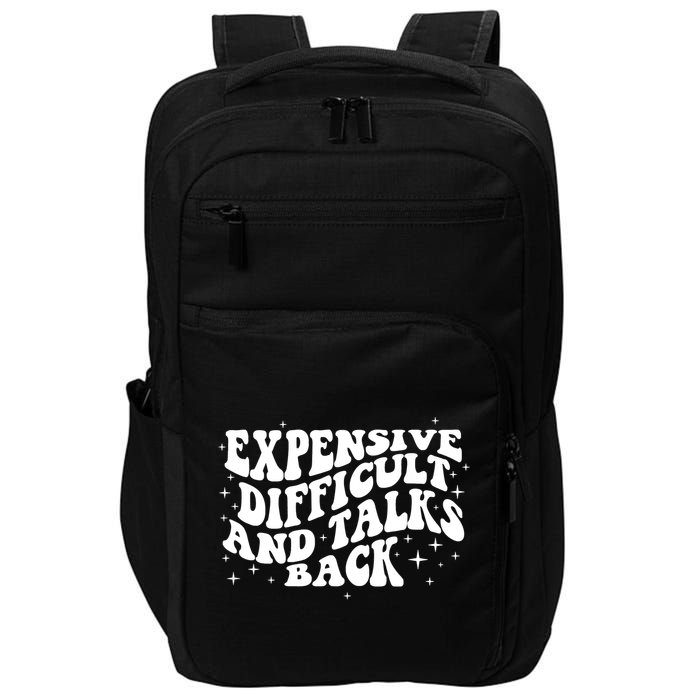 Expensive Difficult And Talks Groovy Impact Tech Backpack