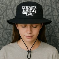 Expensive Difficult And Talks Groovy Bucket Hat