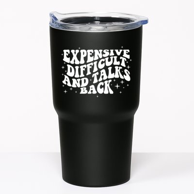 Expensive Difficult And Talks Groovy Tumbler