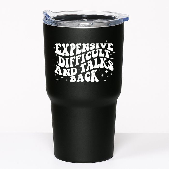 Expensive Difficult And Talks Groovy Tumbler