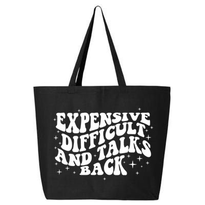 Expensive Difficult And Talks Groovy 25L Jumbo Tote
