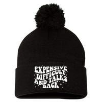 Expensive Difficult And Talks Groovy Pom Pom 12in Knit Beanie