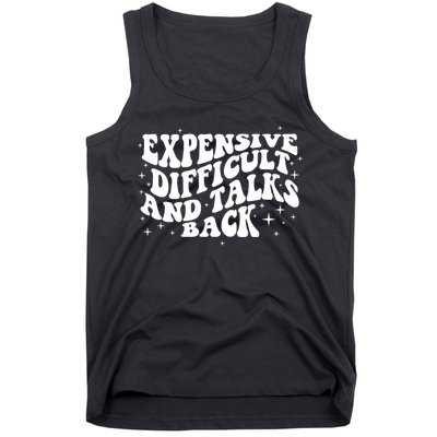 Expensive Difficult And Talks Groovy Tank Top