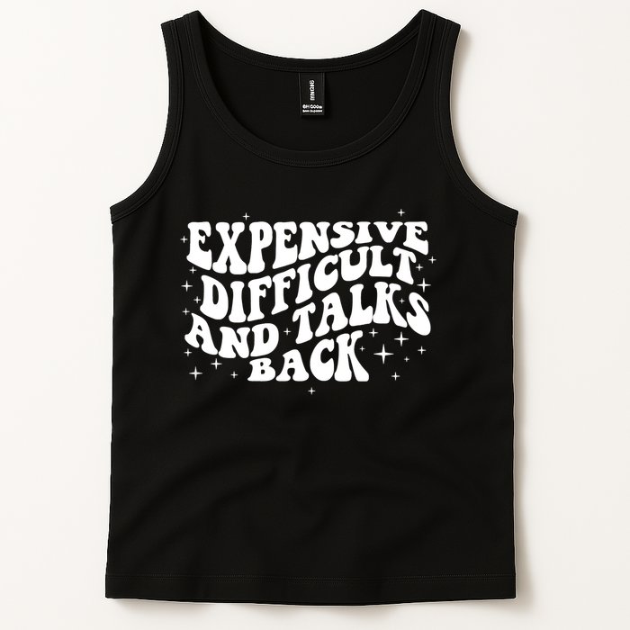 Expensive Difficult And Talks Groovy Tank Top
