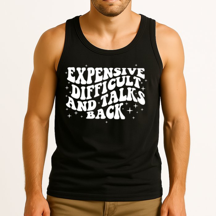 Expensive Difficult And Talks Groovy Tank Top