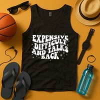Expensive Difficult And Talks Groovy Tank Top