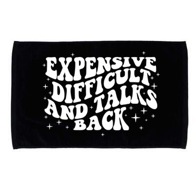 Expensive Difficult And Talks Groovy Microfiber Hand Towel