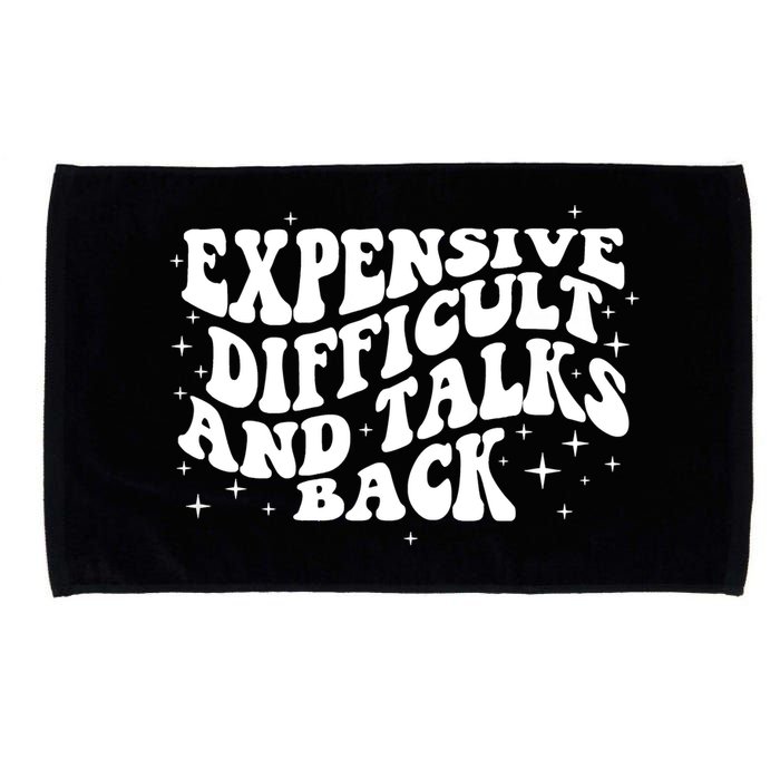Expensive Difficult And Talks Groovy Microfiber Hand Towel