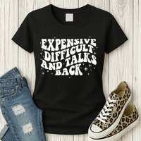 Expensive Difficult And Talks Groovy Womens T-Shirt