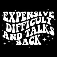 Expensive Difficult And Talks Groovy Wool Snapback Cap