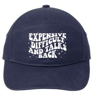 Expensive Difficult And Talks Groovy 7-Panel Snapback Hat