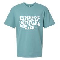 Expensive Difficult And Talks Groovy Sueded Cloud Jersey T-Shirt