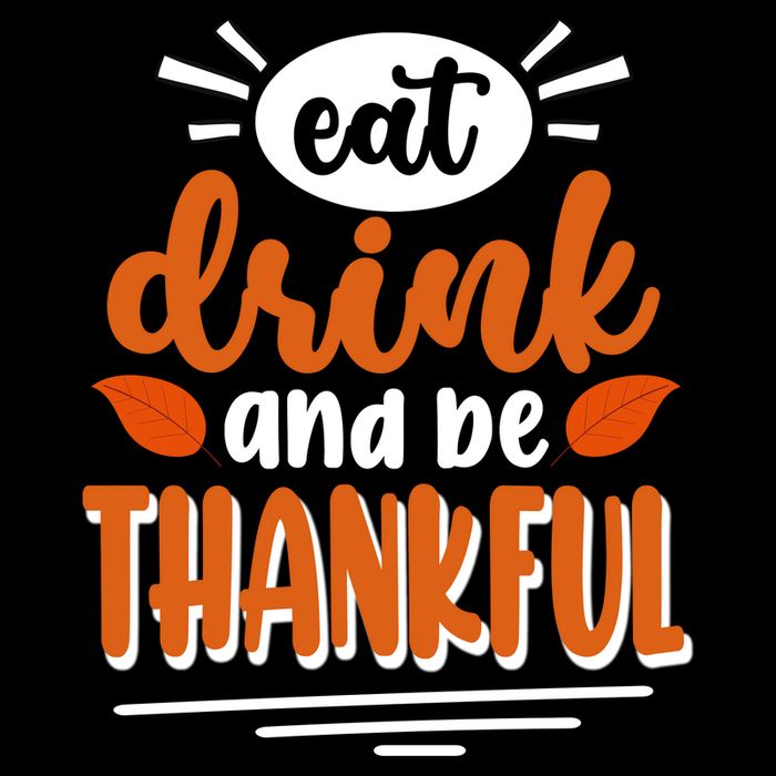 Eat Drink And Be Thankful Thanksgiving 16 in Basic Backpack