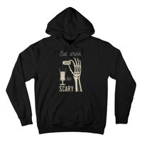 Eat Drink And Be Scary Halloween Party Design Hoodie