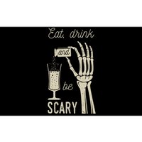 Eat Drink And Be Scary Halloween Party Design Bumper Sticker