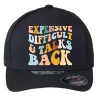 Expensive Difficult And Talks Back Mothers' Day Mom Life Flexfit Unipanel Trucker Cap