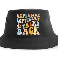 Expensive Difficult And Talks Back Mothers' Day Mom Life Sustainable Bucket Hat