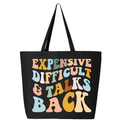 Expensive Difficult And Talks Back Mothers' Day Mom Life 25L Jumbo Tote