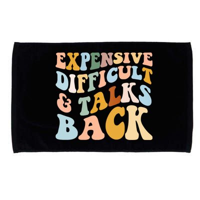 Expensive Difficult And Talks Back Mothers' Day Mom Life Microfiber Hand Towel