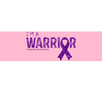 Eating Disorder Awareness Warrior Bumper Sticker