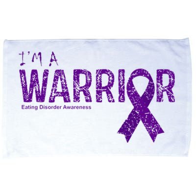 Eating Disorder Awareness Warrior Microfiber Hand Towel