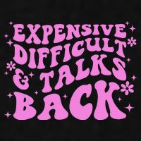 Expensive Difficult And Talks Back Ladies PosiCharge Tri-Blend Wicking Tank