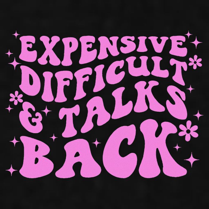 Expensive Difficult And Talks Back Ladies PosiCharge Tri-Blend Wicking Tank