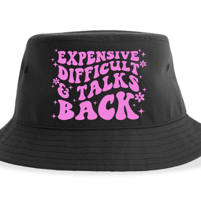 Expensive Difficult And Talks Back Sustainable Bucket Hat