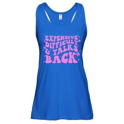 Expensive Difficult And Talks Back Ladies Essential Flowy Tank
