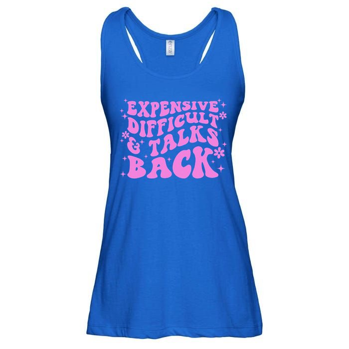 Expensive Difficult And Talks Back Ladies Essential Flowy Tank