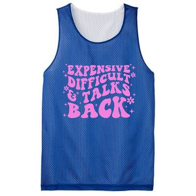 Expensive Difficult And Talks Back Mesh Reversible Basketball Jersey Tank