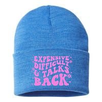 Expensive Difficult And Talks Back Sustainable Knit Beanie