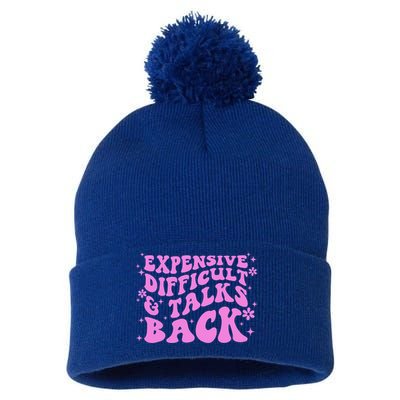 Expensive Difficult And Talks Back Pom Pom 12in Knit Beanie
