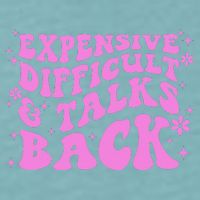 Expensive Difficult And Talks Back Sueded Cloud Jersey T-Shirt
