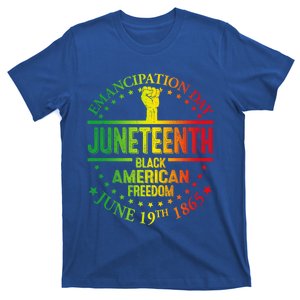 Ecipation Day African Juneteenth 1865 Black Freedom Day Cute Gift T-Shirt